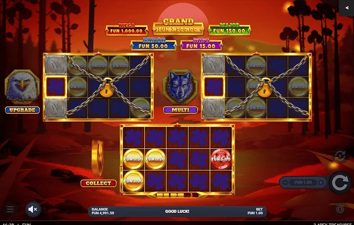 3 Apex Treasures – spustenie Hold & Win s vlčím boardom